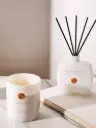 Luxury Rituals 150gm Candle & 100ml Diffuser Gift Box in White