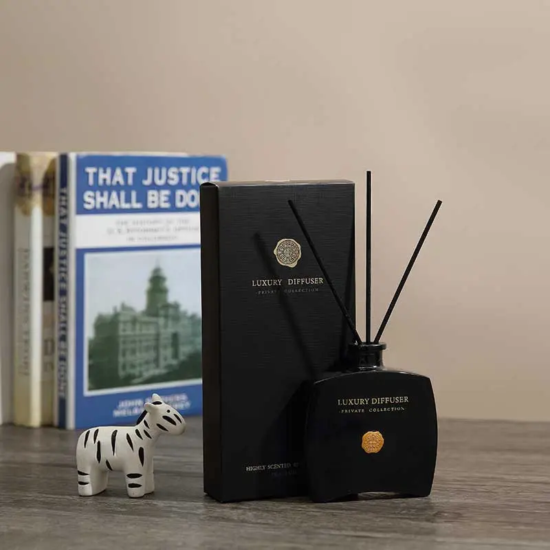 Luxury Rituals Reed Diffuser 200ml - Black (Secret Garden)