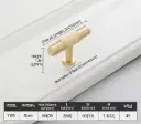 Nexa Brass Handle