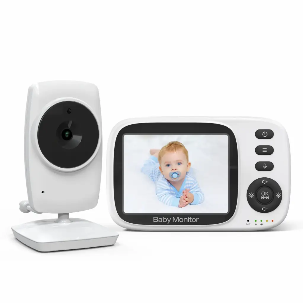 Baby Monitor 3.2" Screen 2.4G Wireless