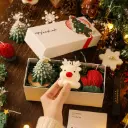 Christmas Candle 3per box - 680gm