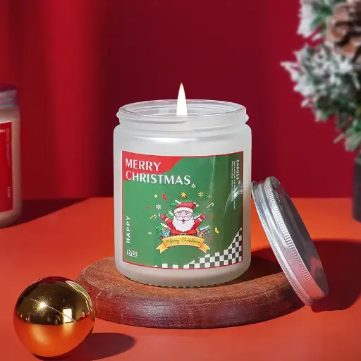Christmas Candle Scented 500gm
